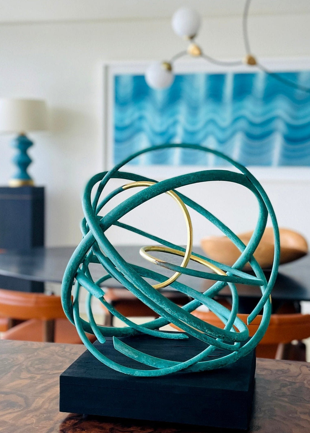 Gold in Verdigris