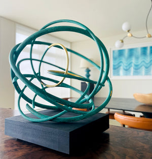 Gold in Verdigris
