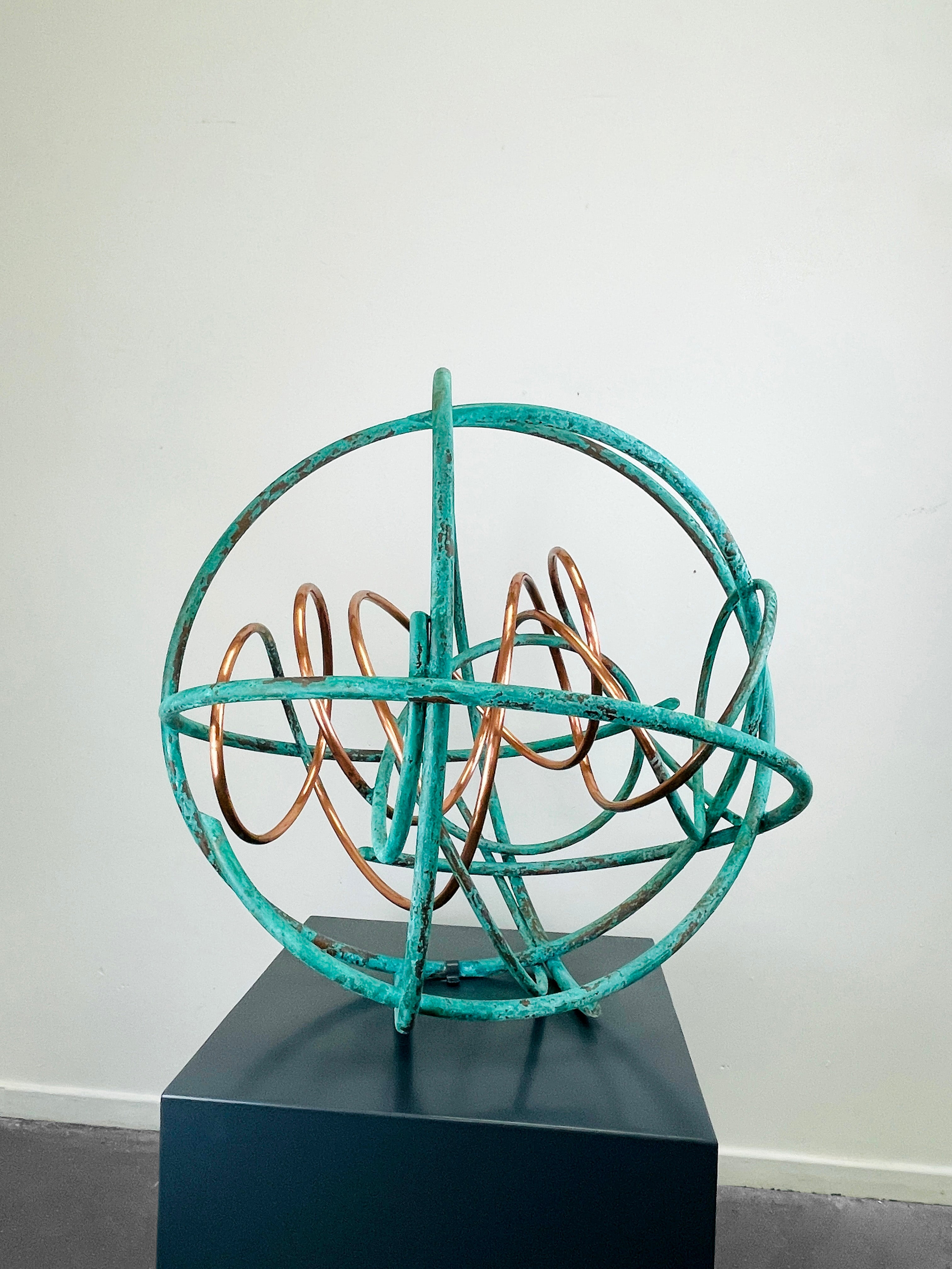 Copper in Verdigris Orb
