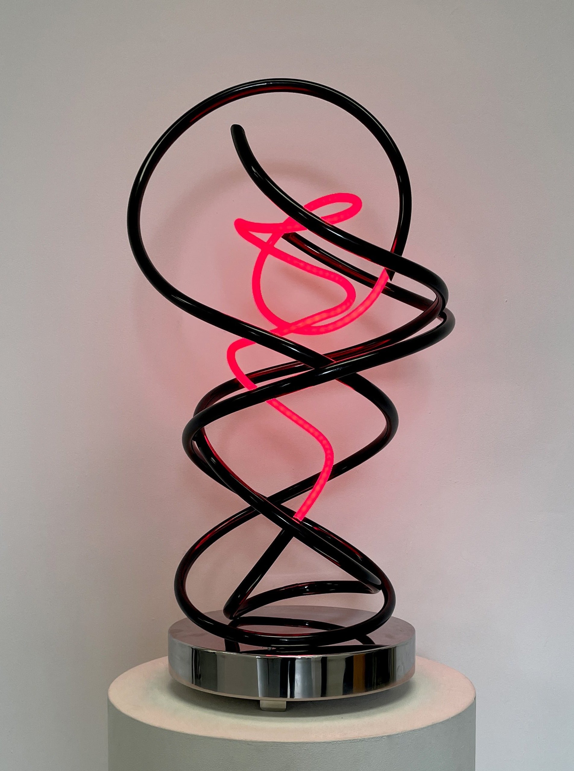 Red Neon Spiral