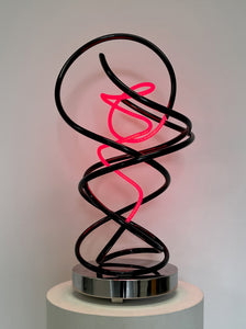 Red Neon Spiral