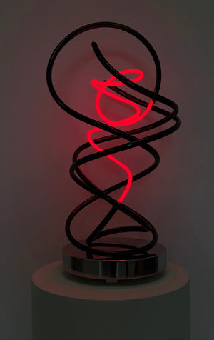 Red Neon Spiral