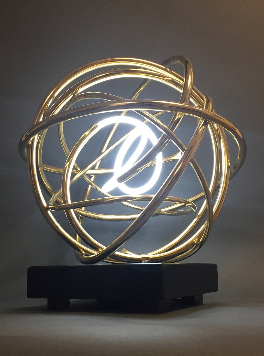 Gold Neon Orb