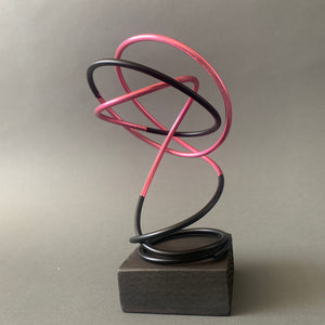 Pink in Black Spiral II